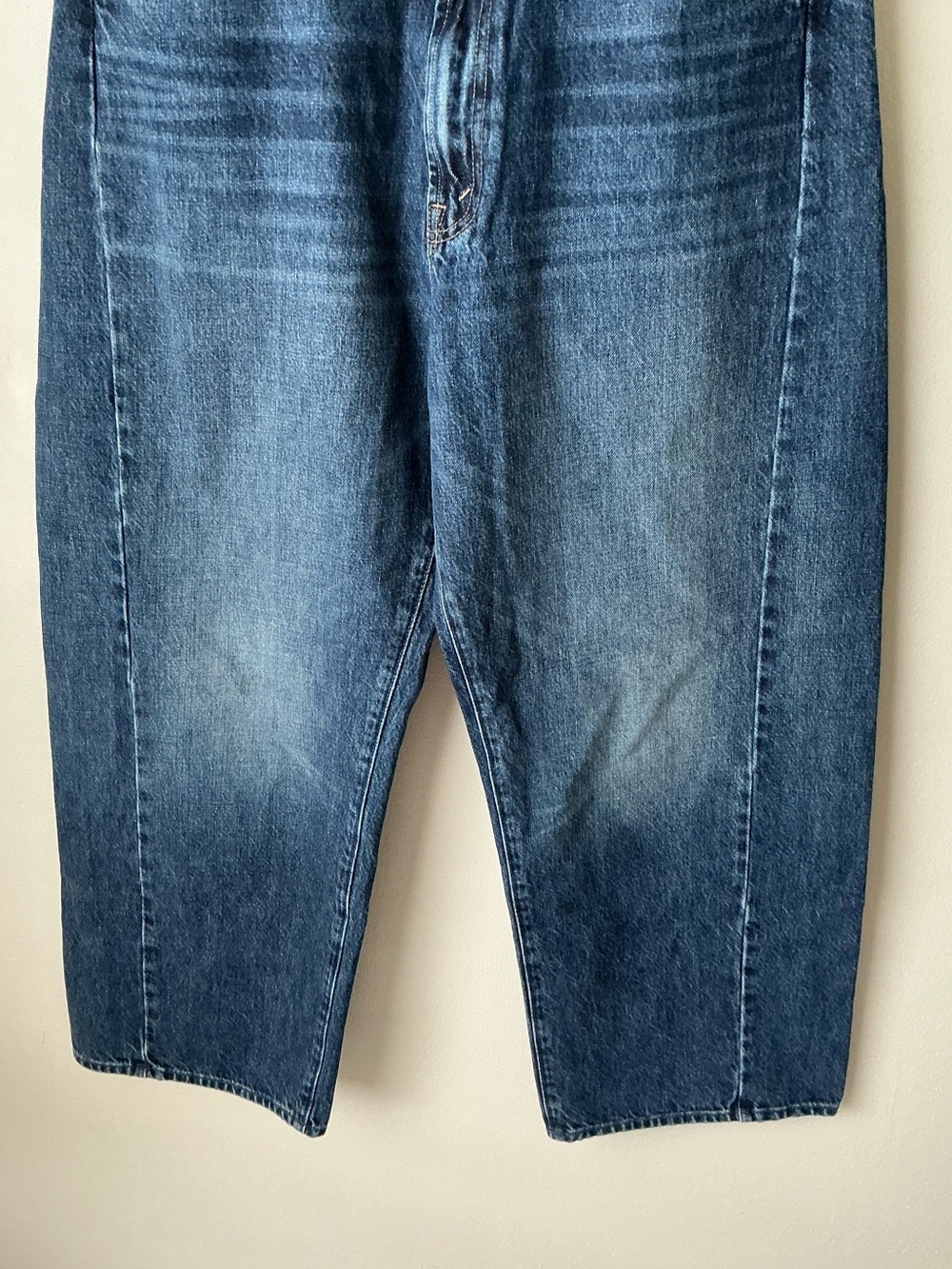 MOTHER SUPERIOR Jeans Half-Pipe Ankle Did You Bring Me Anything? Blue Size 32 - Picture 6 of 15